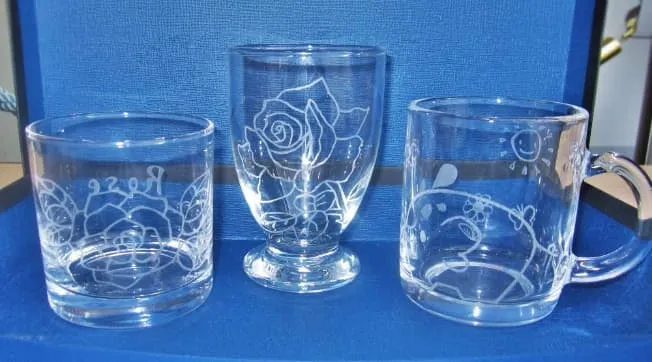 絵付け彫り体験